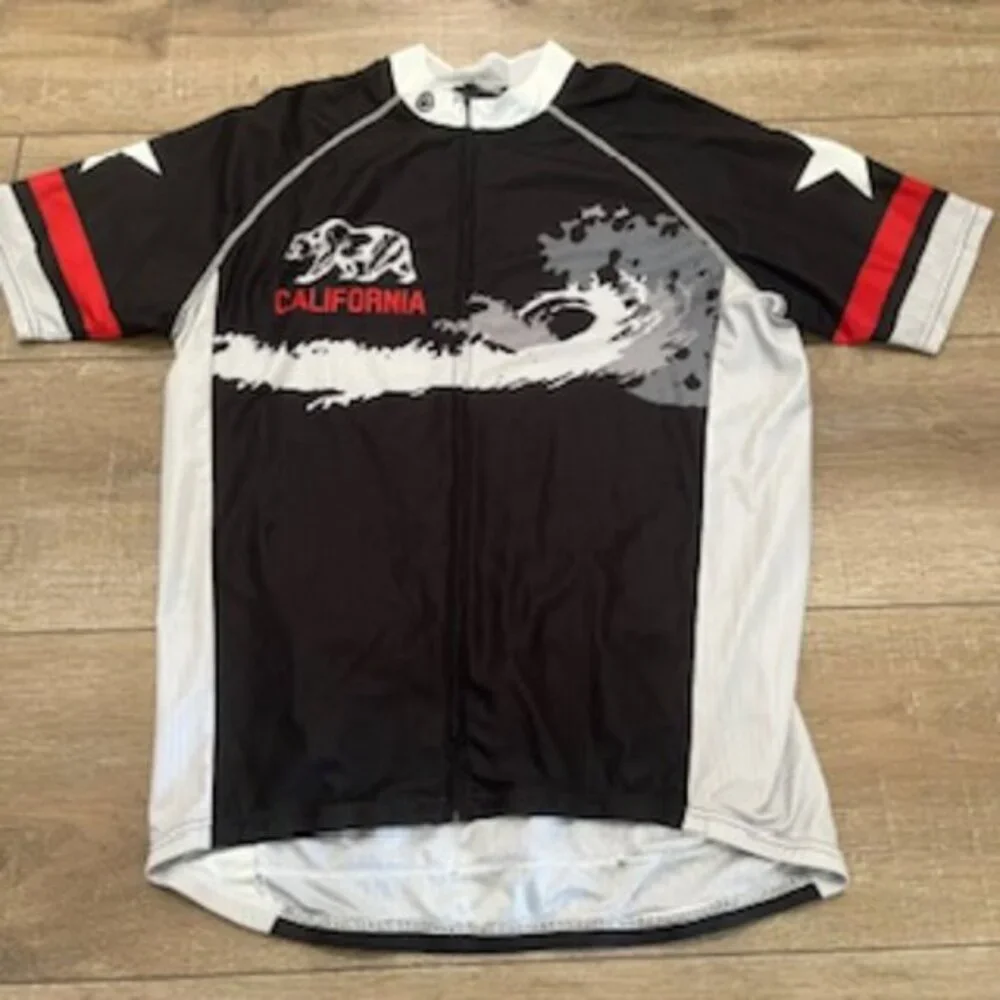 Canari Cycling Jersey Women’s Size XL Bike Shirt Short Sleeve Full Zip Pockets - Picture 13 of 14